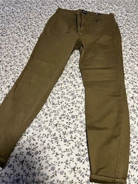GAP Olive Utility Slim Skinny Pants Jeans